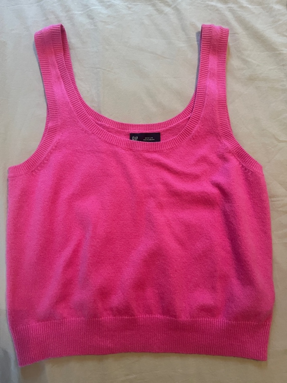 GAP Hot Pink Women’s Tank Sweater